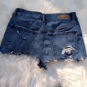 garage cutoff jean shorts